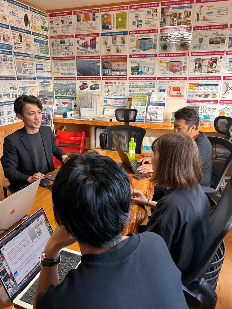 山形にて（ミナガワ建設）