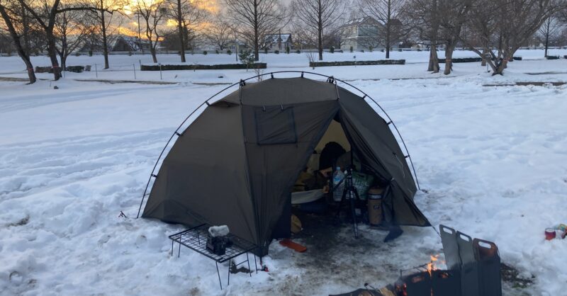 真冬の雪中キャンプと、スタッドレスタイヤ探しで気づいたこと