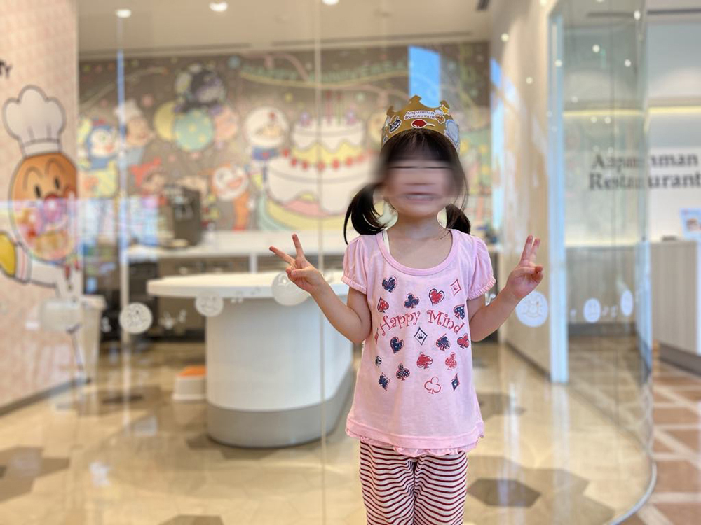 アンパンマンミュージアムにて